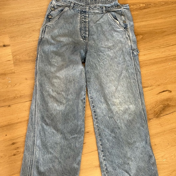 Calvin Klein Light Blue Denim Jeans overalls - Picture 2 of 2